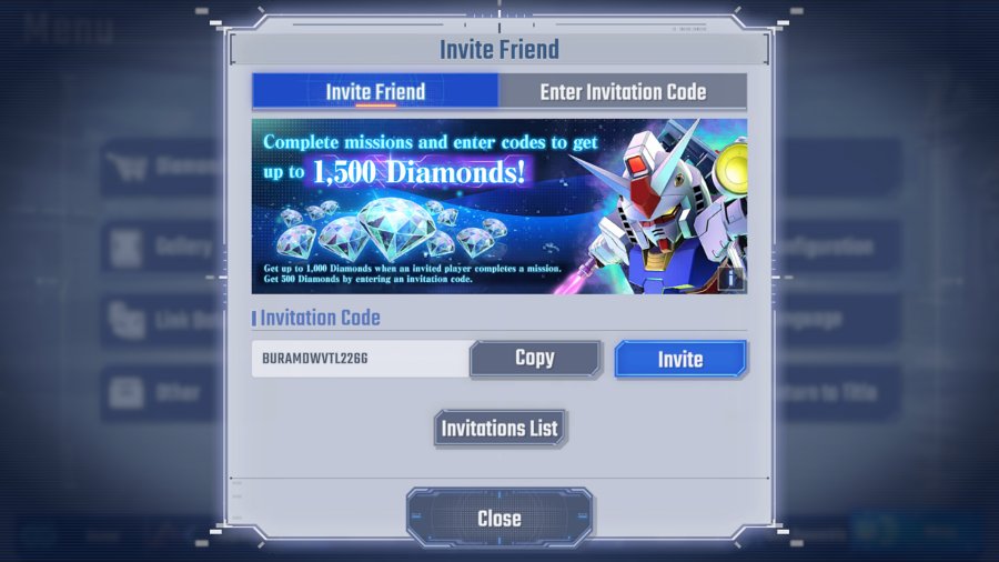 มาดูวิธีเพิ่มเพื่อนรับ 1,500 เพชรฟรีใน SD Gundam G Generation ETERNAL 3 SD Gundam G Generation ETERNAL Add Friend