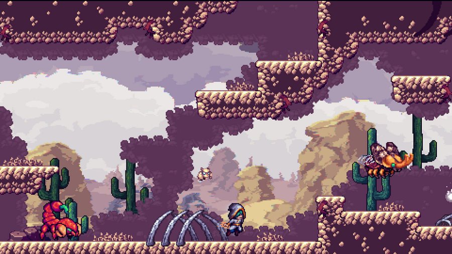 Wings of Endless เกมแอ็กชั่น Side-scrolling RPG กราฟิกพิกเซลน่ารัก 4 Wings of Endless Announced