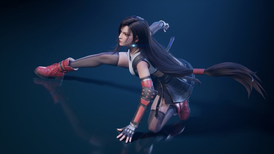แฟนอาร์ต Tifa จาก Final Fantasy VII ในลุคสุดเท่ 5 Tifa Final Fantasy VII Fanart