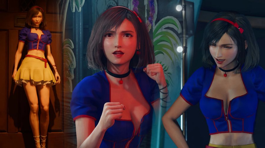 Final Fantasy VII Rebirth Snow White Tifa