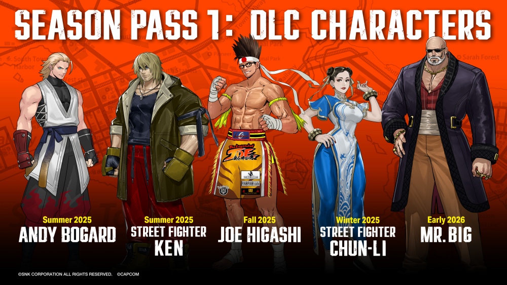 เกมต่อสู้ใหม่ล่าสุดจาก SNK FATAL FURY: City of the Wolves วางจำหน่ายแล้ววันนี้ (24 เมษายน)! 25 เกมต่อสู้ใหม่ล่าสุดจาก SNK FATAL FURY: City of the Wolves วางจำหน่ายแล้ววันนี้ (24 เมษายน)!