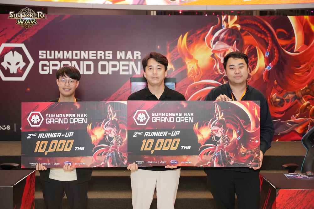 บทสรุปความมันส์! Summoners War Thailand Grand Open Tournament 2025 ปิดฉากศึกเดือด 5 บทสรุปความมันส์! Summoners War Thailand Grand Open Tournament 2025 ปิดฉากศึกเดือด