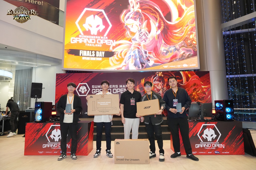 บทสรุปความมันส์! Summoners War Thailand Grand Open Tournament 2025 ปิดฉากศึกเดือด 6 บทสรุปความมันส์! Summoners War Thailand Grand Open Tournament 2025 ปิดฉากศึกเดือด