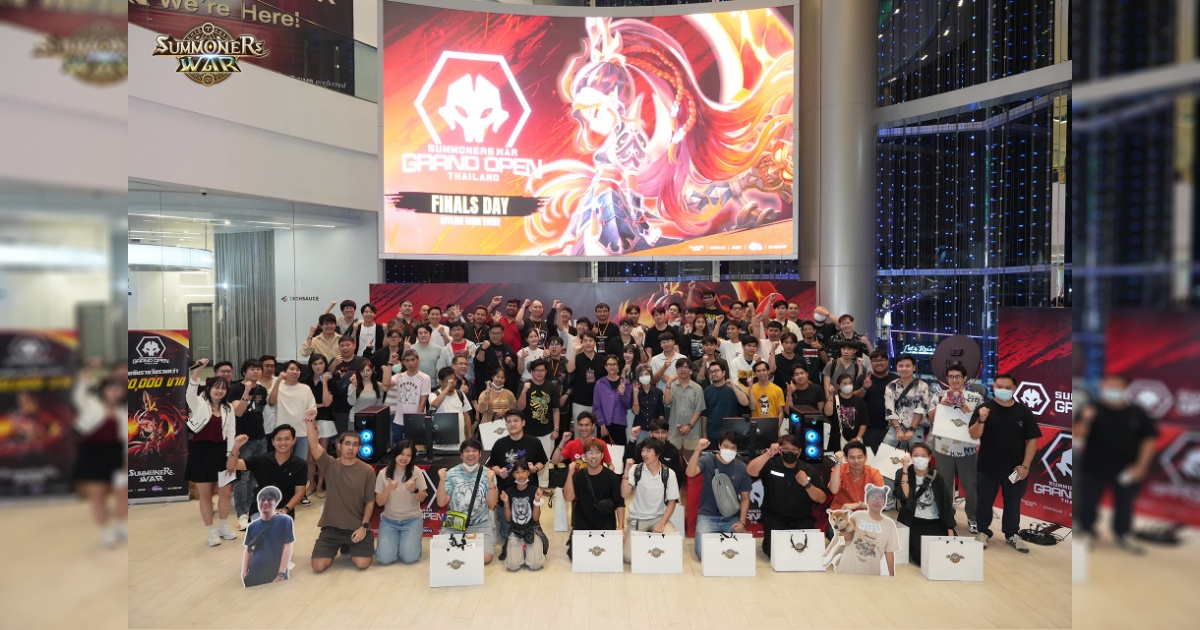 บทสรุปความมันส์! Summoners War Thailand Grand Open Tournament 2025 ปิดฉากศึกเดือด 1 บทสรุปความมันส์! Summoners War Thailand Grand Open Tournament 2025 ปิดฉากศึกเดือด