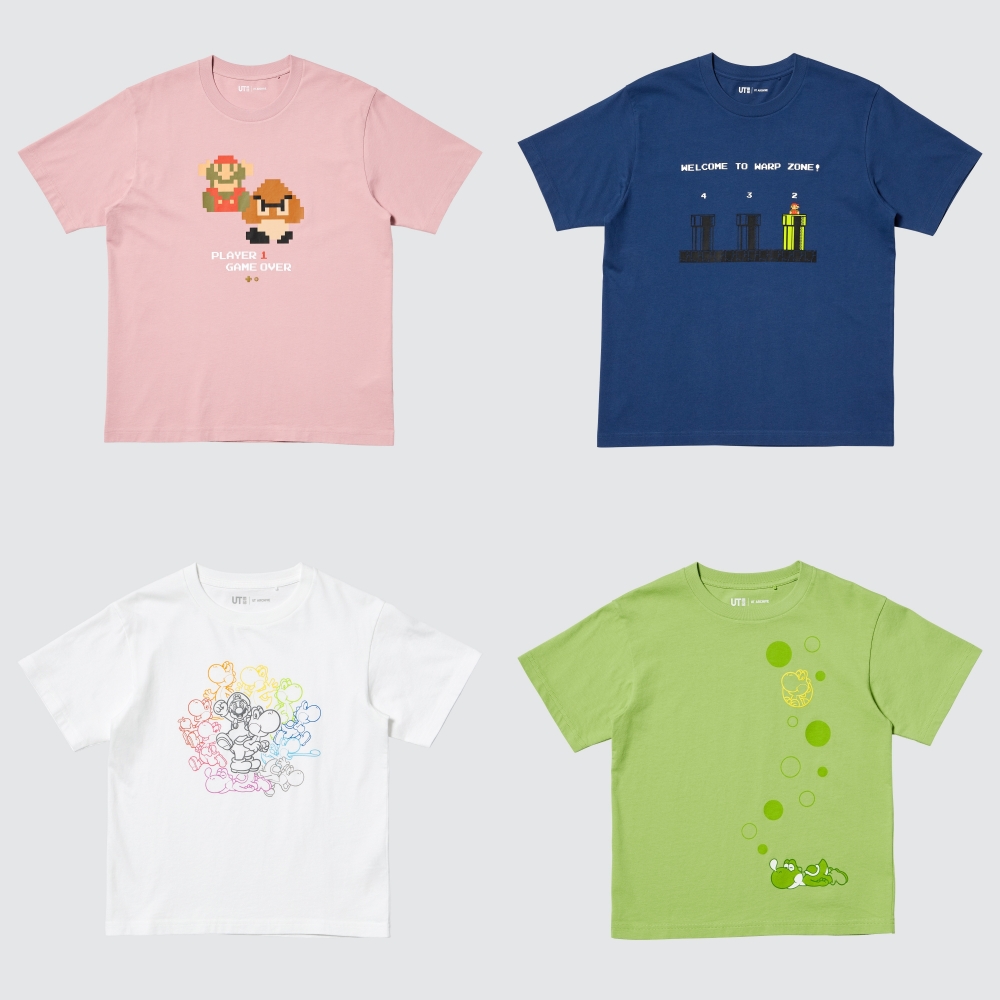 UNIQLO ปล่อยคอลเลคชันเสื้อยืด UT Archive ลายพิเศษจากซีรีส์เกม Super Mario สุดคลาสสิก