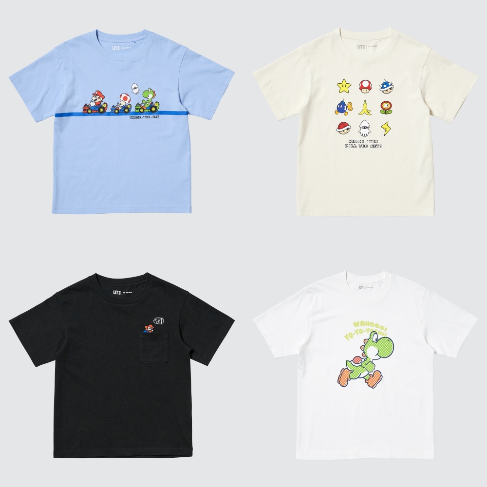 UNIQLO ปล่อยคอลเลคชันเสื้อยืด UT Archive ลายพิเศษจากซีรีส์เกม Super Mario สุดคลาสสิก