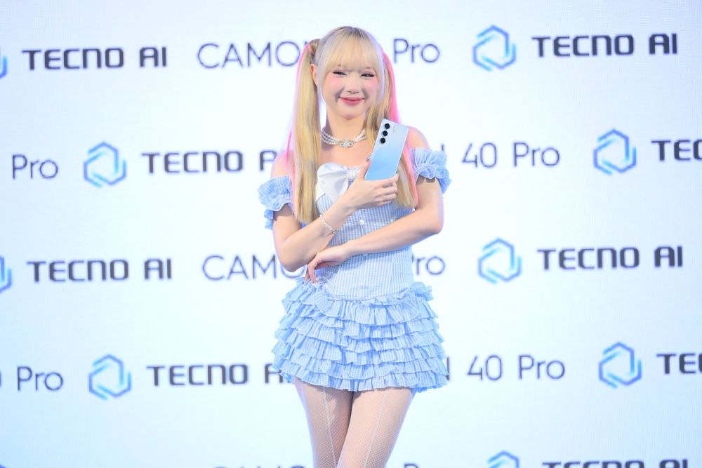 TECNO CAMON 40 Pro สมาร์ทโฟนสุดคุ้มเพียง 6,999 บาท! พร้อมฟีเจอร์ FlashSnap เซนเซอร์กล้องหลัก Sony 5 TECNO CAMON 40 Pro สมาร์ทโฟนสุดคุ้มเพียง 6,999 บาท! พร้อมฟีเจอร์ FlashSnap เซนเซอร์กล้องหลัก Sony