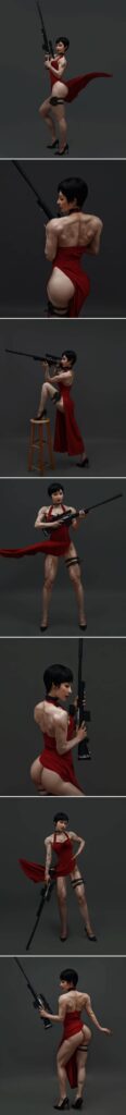 คอสเพลย์ Ada จาก Resident Evil เวอร์ชั่นกล้ามแน่น ๆ 2 คอสเพลย์ Ada จาก Resident Evil เวอร์ชั่นกล้ามแน่น ๆ