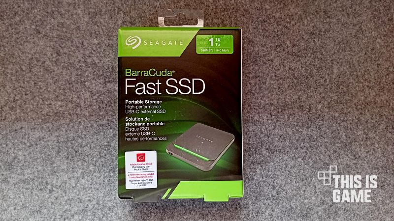[รีวิว] Seagate BarraCuda Fast SSD ที่เก็บข้อมูลพกพาสุดแรงสำหรับเหล่าเกมเมอร์