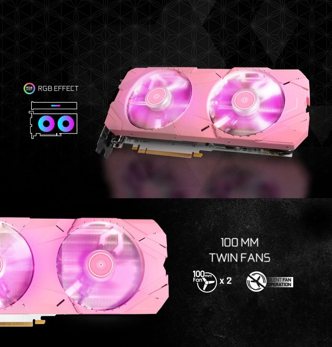 GALAX เผยโฉมการ์ดจอรุ่นใหม่ RTX 2070 Super EX PINK Edition 2 GALAX เผยโฉมการ์ดจอรุ่นใหม่ RTX 2070 Super EX PINK Edition
