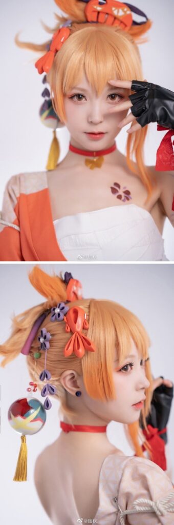 พบคอสเพลย์ Yoimiya สวยเหมือนเป็นโมเดลต้นแบบ