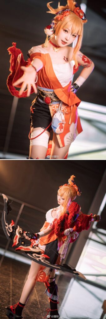 ชมคอสเพลย์ Yoimiya แบบทางการจาก miHoYo 5 ชมคอสเพลย์ Yoimiya แบบทางการจาก miHoYo