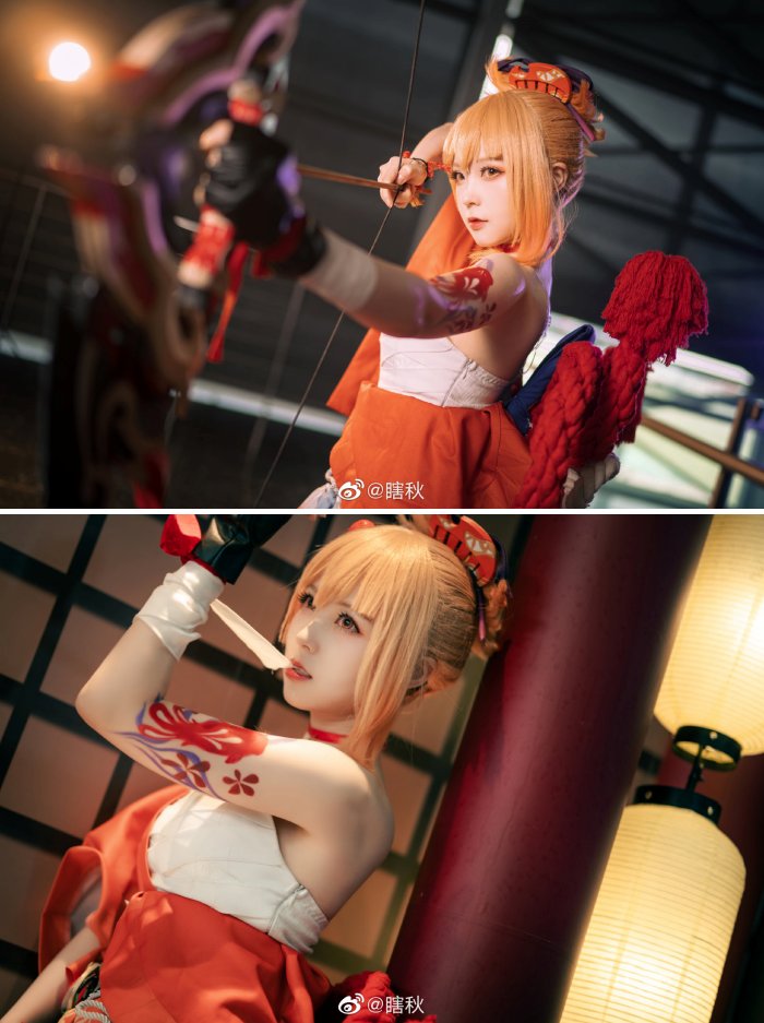 ชมคอสเพลย์ Yoimiya แบบทางการจาก miHoYo 3 ชมคอสเพลย์ Yoimiya แบบทางการจาก miHoYo