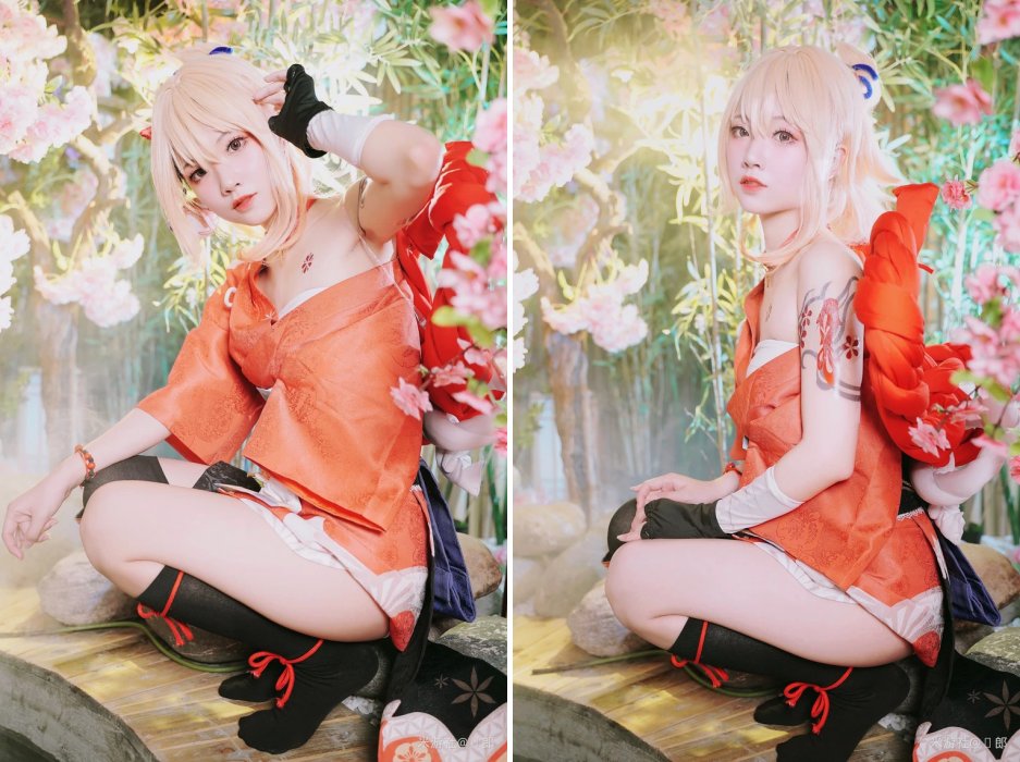 มาดูคอสเพลย์ Yoimiya จาก Genshin Impact ที่น่ารักแบบแพ็คคู่ 15 มาดูคอสเพลย์ Yoimiya จาก Genshin Impact ที่น่ารักแบบแพ็คคู่