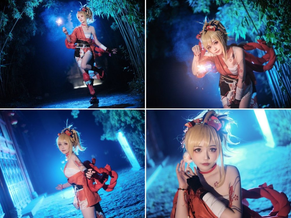 ชมคอสเพลย์ Yoimiya สุดคิ้วท์
