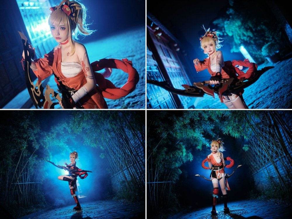 ชมคอสเพลย์ Yoimiya สุดคิ้วท์