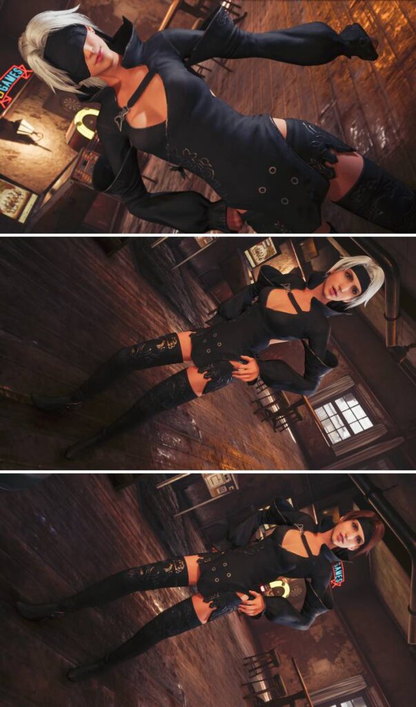 Jessie แต่งคอสเพลย์เป็น 2B จาก NieR Reincarnation 2 Jessie แต่งคอสเพลย์เป็น 2B จาก NieR Reincarnation
