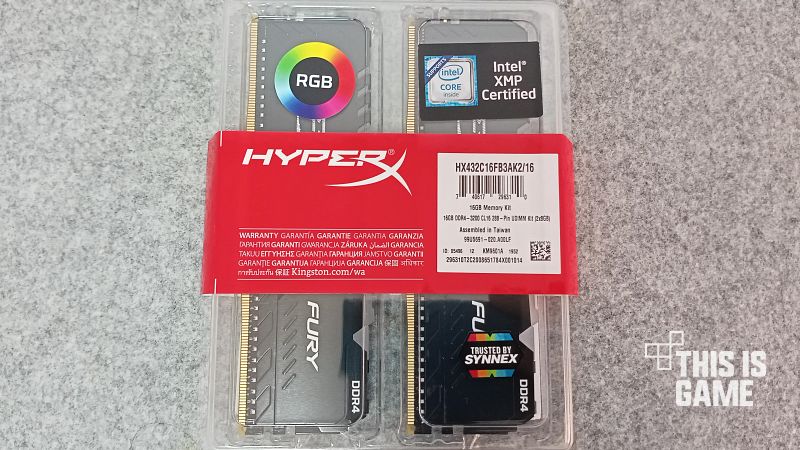 [รีวิว] HyperX FURY RGB แรมแบบแพ็กคู่ที่มาพร้อมไฟ RGB ในตัว
