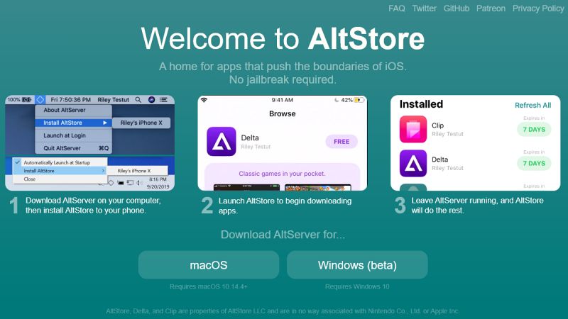 AltStore อีกหนึ่งทางเลือกสำหรับคนอยากติดตั้งไฟล์ IPA 2 AltStore อีกหนึ่งทางเลือกสำหรับคนอยากติดตั้งไฟล์ IPA
