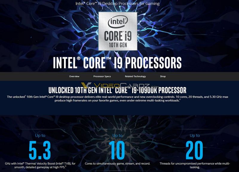 เผยข้อมูลซีพียูรุ่นใหม่จากทาง Intel สำหรับการเล่นเกม 2 เผยข้อมูลซีพียูรุ่นใหม่จากทาง Intel สำหรับการเล่นเกม