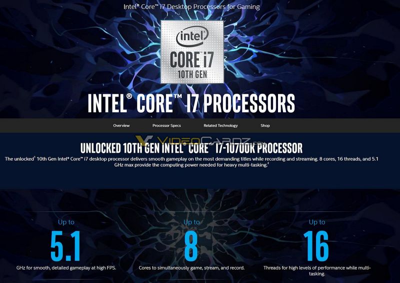 เผยข้อมูลซีพียูรุ่นใหม่จากทาง Intel สำหรับการเล่นเกม 3 เผยข้อมูลซีพียูรุ่นใหม่จากทาง Intel สำหรับการเล่นเกม