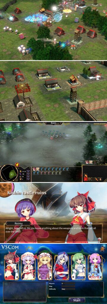 The Touhou Empires เกมวางแผนแบบเรียลไทม์จาก Tohou Project 2 The Touhou Empires เกมวางแผนแบบเรียลไทม์จาก Tohou Project