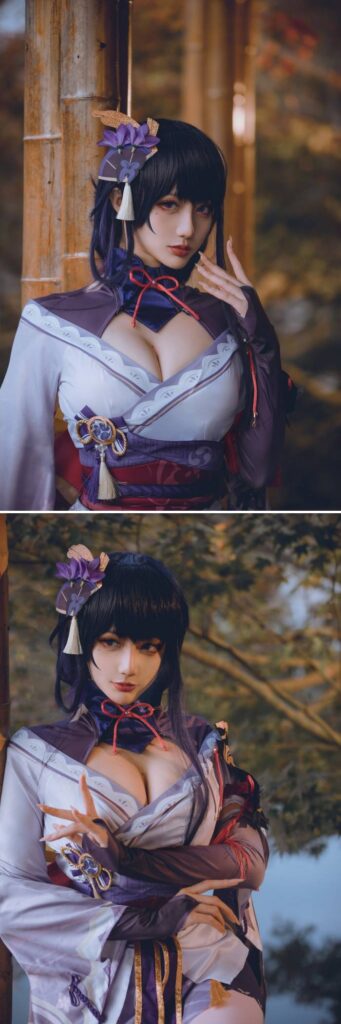 KisaragiAsh โชว์ผลงานแปลงโฉมเป็น Raiden Shogun จาก Genshin Impact 2 KisaragiAsh โชว์ผลงานแปลงโฉมเป็น Raiden Shogun จาก Genshin Impact