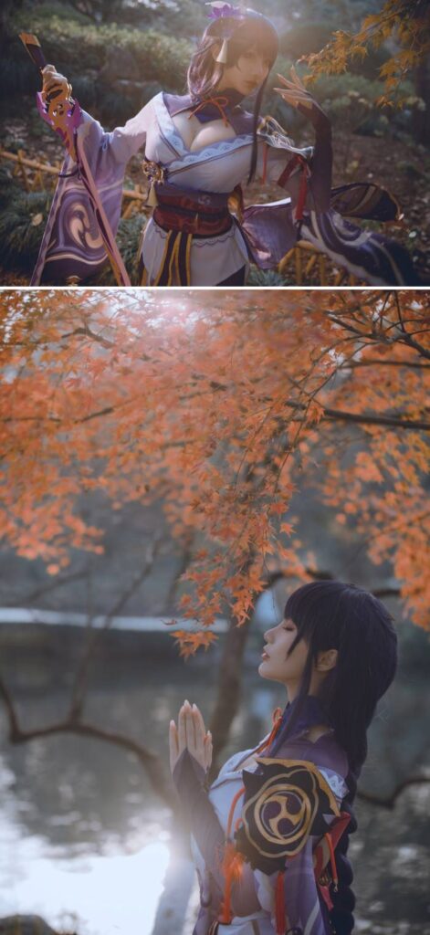 KisaragiAsh โชว์ผลงานแปลงโฉมเป็น Raiden Shogun จาก Genshin Impact 4 KisaragiAsh โชว์ผลงานแปลงโฉมเป็น Raiden Shogun จาก Genshin Impact