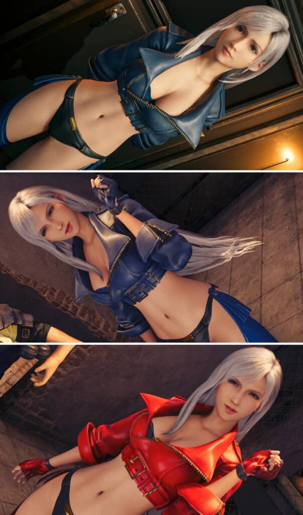 Tifa ใช้ม็อดแปลงโฉมตัวเองเป็น Angel จาก King of Fighter 2 Tifa ใช้ม็อดแปลงโฉมตัวเองเป็น Angel จาก King of Fighter