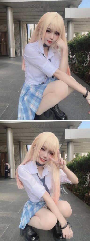 Amelia Khor สตรีมเมอร์สาวแปลงโฉมเป็น Marin จากหนุ่มเย็บผ้ากับสาวนักคอสเพลย์ แบบจัดเต็ม 2 Amelia Khor สตรีมเมอร์สาวแปลงโฉมเป็น Marin จากหนุ่มเย็บผ้ากับสาวนักคอสเพลย์ แบบจัดเต็ม