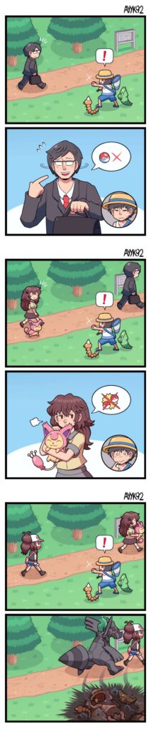แฟนเกม Pokemon วาดการ์ตูนสั้นสุดฮา 2 แฟนเกม Pokemon วาดการ์ตูนสั้นสุดฮา