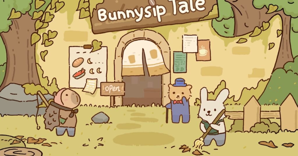 เกมมือถือน่าเล่นประจำสัปดาห์นี้ (11 เมษายน 2568) 17 Bunnysip Tale-Casual Cute Cafe