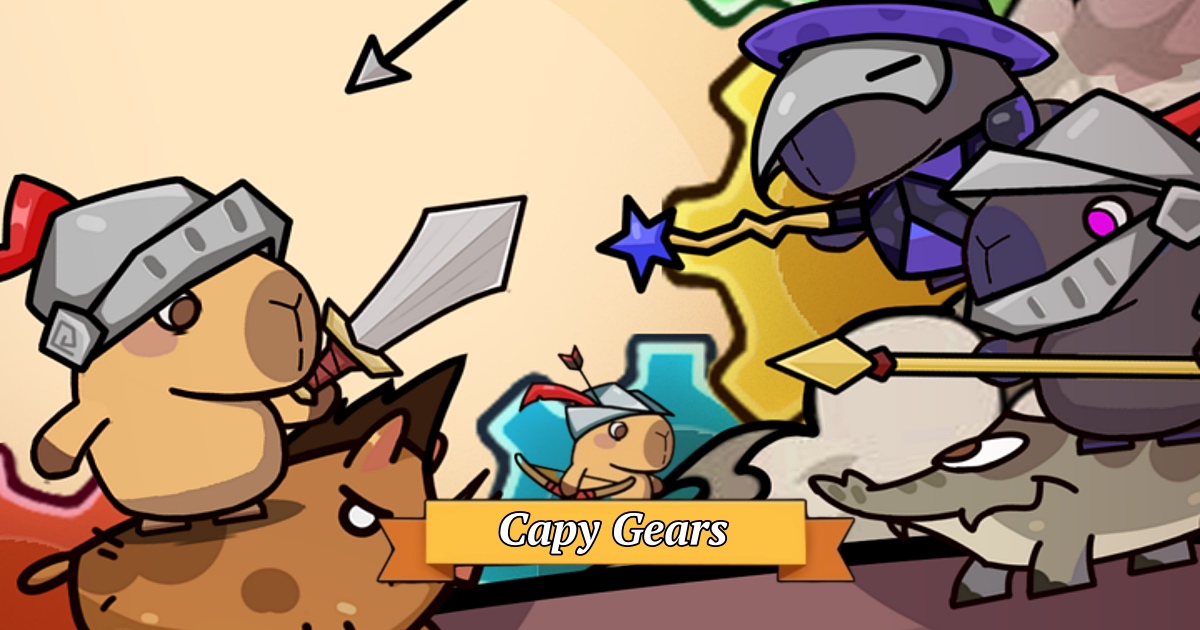 Capy Gears เปิดให้บริการบนสโตร์ไทยแล้ว 1 Capy Gears