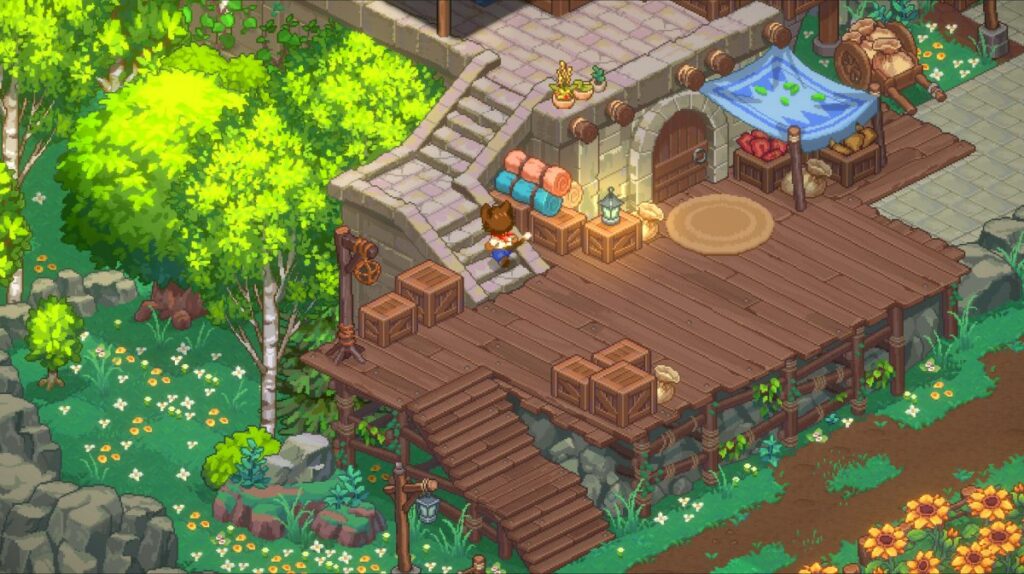 Windblown Land เกมทำฟาร์มแนว RPG สไตล์พิกเซลเปิดให้เข้าชมหน้าร้านแล้ว 3 Windblown Land เกมทำฟาร์มแนว RPG สไตล์พิกเซลเปิดให้เข้าชมหน้าร้านแล้ว