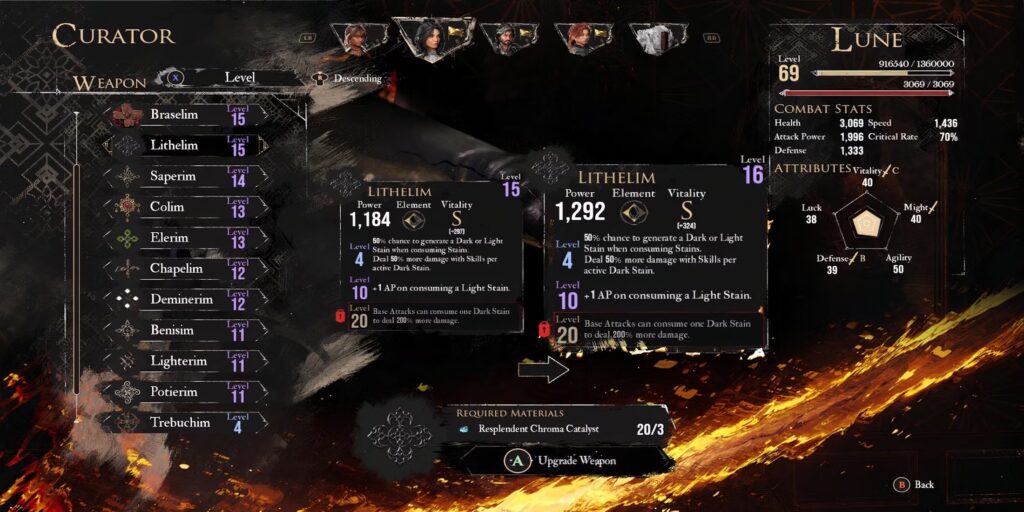10 อันดับอาวุธน่าตีบวกในเกม Clair Obscur: Expedition 33 6 10 อันดับอาวุธน่าตีบวกในเกม Clair Obscur: Expedition 33