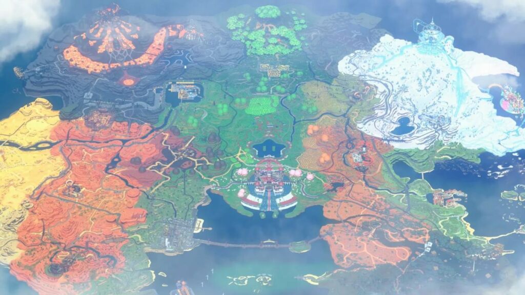 Mario Kart World ไม่นับเป็นภาค 9 และจะมีสนามแข่งมากกว่า 100 แห่ง 2 Mario Kart World แผนที่