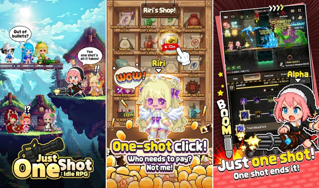 Just One Shot เปิดให้บริการทั้ง iOS/Android บนสโตร์ไทยแล้ว 5 Just One Shot