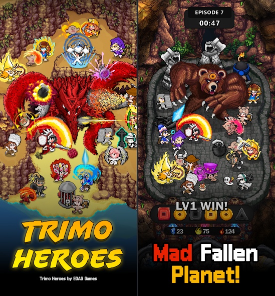 Trimo Heroes: Pixel Offense เปิดให้บริการบนสโตร์ไทยแล้ว 4 Trimo Heroes