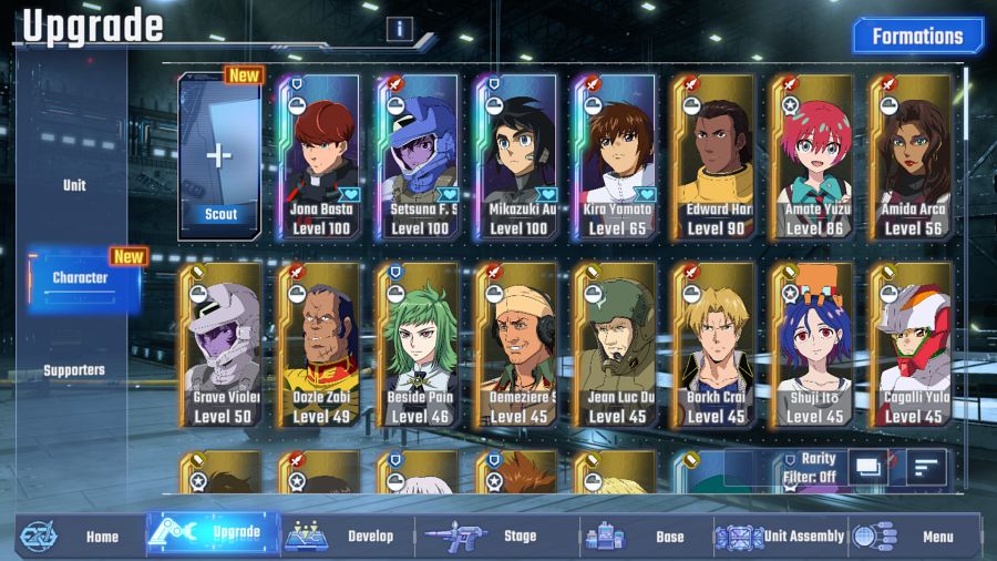การจัดนักบินให้ตรง Tag ของหุ่นใน SD Gundam G Generation ETERNAL สำคัญไฉน? 2 SD Gundam G Generation ETERNAL Character Tag Important