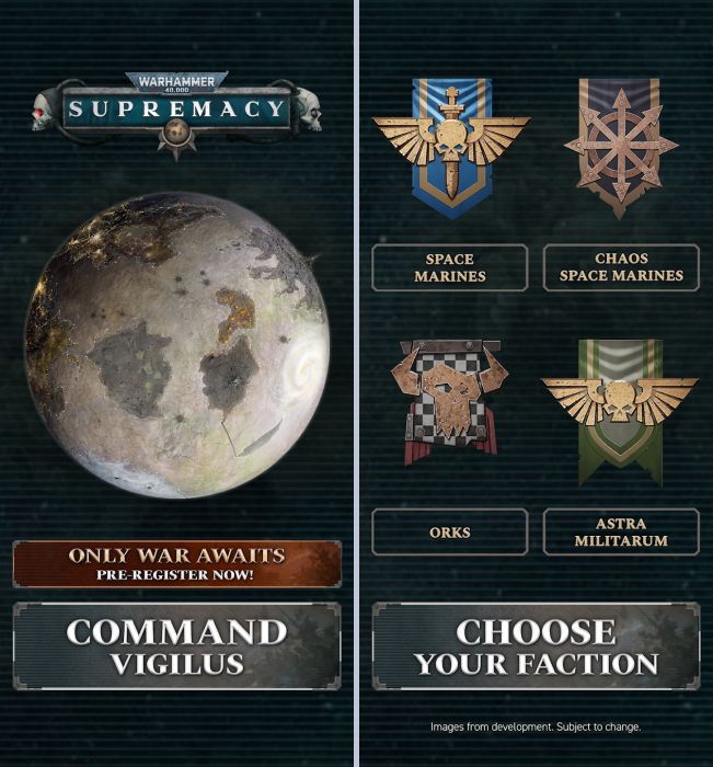 Supremacy: Warhammer 40,000 เกมมือถือกลยุทธ์สงครามสุดยิ่งใหญ่ในจักรวาลอันมืดมิด 5 Supremacy Warhammer 40000 Announced