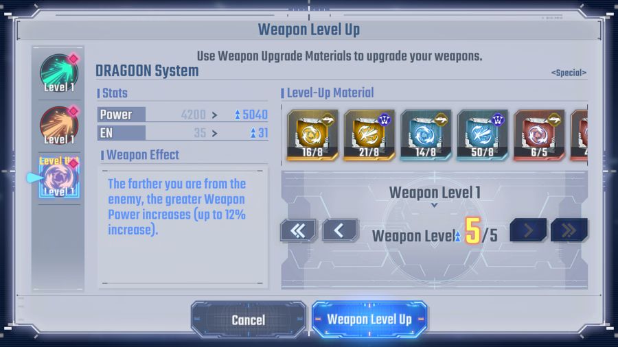 เปิดรายละเอียด DRAGOON Strike น่าใช้งานใน SD Gundam G Generation ETERNAL หรือไม่ 2 SD Gundam G Generation ETERNAL DRAGOON Strike Value