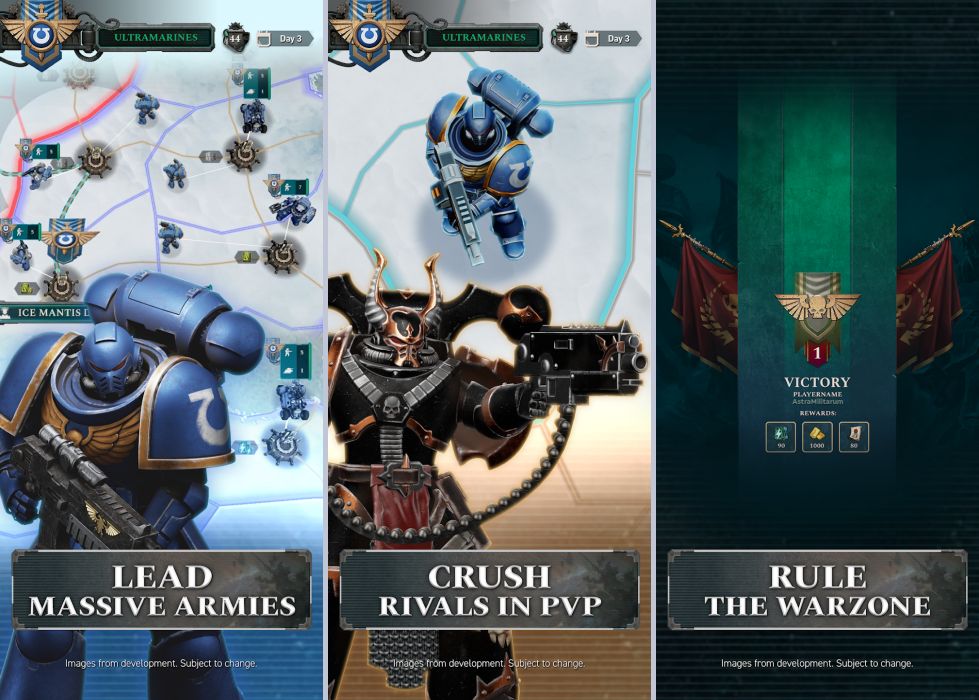 Supremacy: Warhammer 40,000 เกมมือถือกลยุทธ์สงครามสุดยิ่งใหญ่ในจักรวาลอันมืดมิด 6 Supremacy Warhammer 40000 Announced
