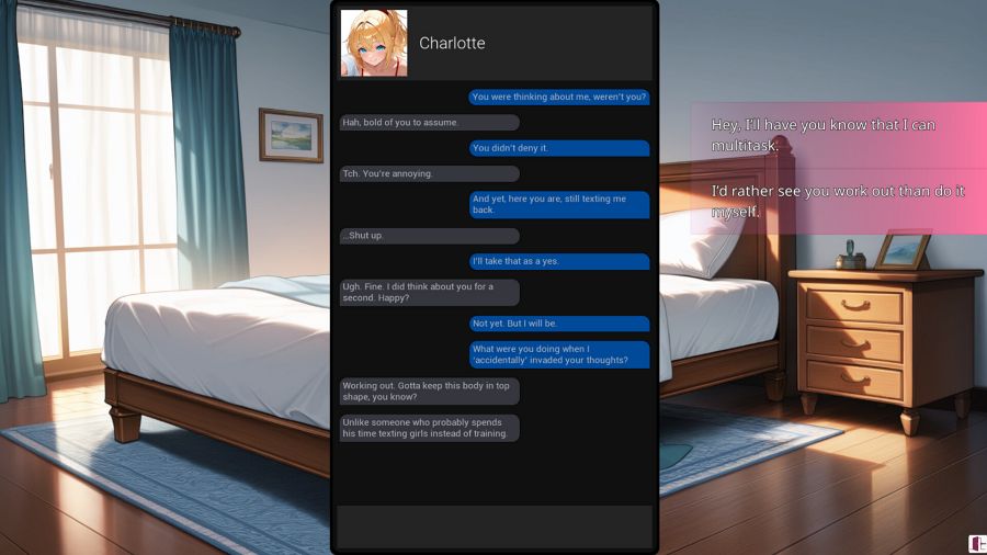 Tease and Please: Charlotte Edition เกมวิชวลโนเวลใช้เวลาไปกับสาวคิ้วท์ติดเรต 4 Tease and Please Charlotte Edition Announced