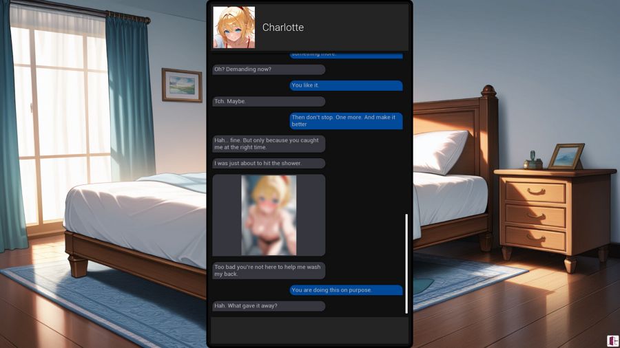 Tease and Please: Charlotte Edition เกมวิชวลโนเวลใช้เวลาไปกับสาวคิ้วท์ติดเรต 2 Tease and Please Charlotte Edition Announced
