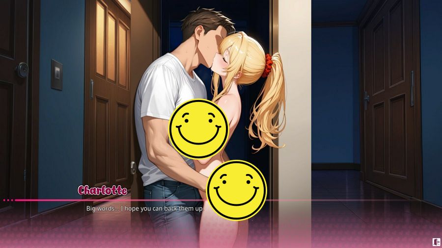 Tease and Please: Charlotte Edition เกมวิชวลโนเวลใช้เวลาไปกับสาวคิ้วท์ติดเรต 6 Tease and Please Charlotte Edition Announced