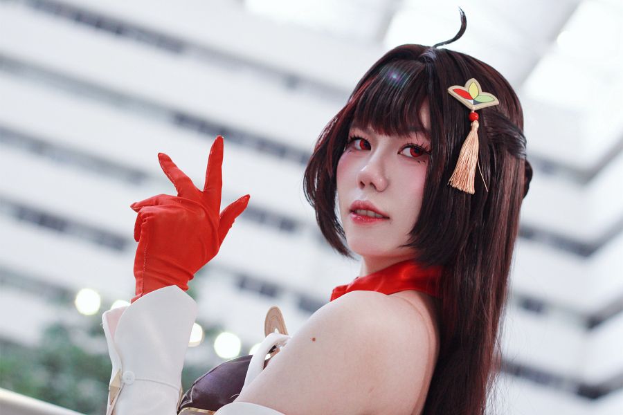 Lingsha Honkai: Star Rail Cosplay by Midorii