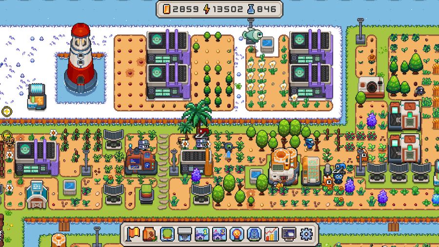Island Robot Farm เกมทำฟาร์มสุดชิลล์ที่มาพร้อมระบบ Idle 3 Island Robot Farm Announced