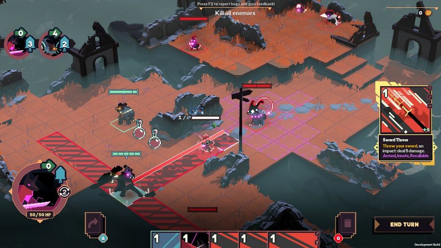 Shuffle Tactics เกม RPG สร้างเด็คการ์ดกลยุทธ์ดาร์กแฟนตาซี 2 Shuffle Tactics Announced