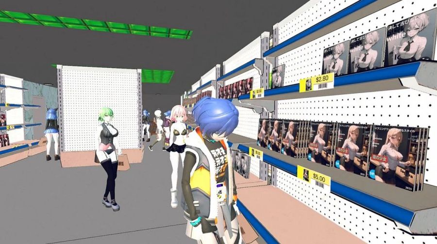 โมเดล 3D ฟรีจาก Zenless Zone Zero ไปโผล่ในเกม Hentai Supermarket Simulator 2 Zenless Zone Zero 3D Model in Hentai Sim