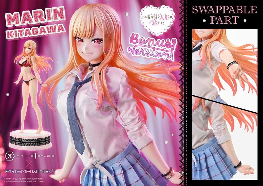 ฟิกเกอร์ Marin จาก My Dress-Up Darling เวอร์ชั่นถอดชุดเหลือแต่บิกินี่ได้ 2 Marin My Dress-Up Darling Figure by Prime 1 Studio